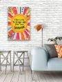 1pc Inspirational Quotes Motto Wall Art Gifts (12