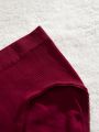 3pcs/set Solid Color Comfortable Underwear Set
