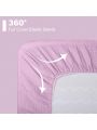 Crib Sheets, Fitted Crib Mattress Sheets Muslin Cotton for Baby, Ultra Soft and Breathable - 28