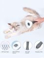 1pc Cat Comb Brush, Dog Deshedding Tool Shedding Hair Remover, Stainless Steel Rounded Tips, Safe For Skin