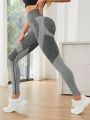 Yoga Future Color Blocking Sports Leggings For Women