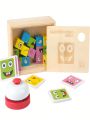 New Arrival Wooden Box Four-player Battle Facial Cube Puzzle