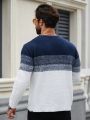 Manfinity Homme Men's Color Block Sweater