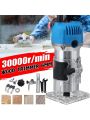 Wood Router, 30000 RPM Wood Trimmer Router Tool, 1/4