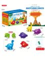 Early Education Montessori Dinosaur Fine Classification Pairing Set 11pcs With Numbers