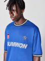 SUMWON Oversized Fit Football Tee With Front Logo