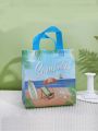 1pc Unisex Non-woven Beach Party Bag For Shopping Mall