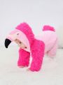 SHEIN Baby (Girl) Pink Flamingo Shaped Outfit