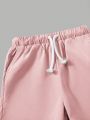SHEIN Kids EVRYDAY Young Boy's Casual Comfortable Loose Shorts 3pcs/Set