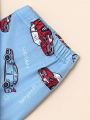 Boys' Car Patterned Homewear Clothes, For Tween Boys
