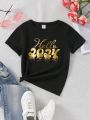 Young Girls' Cute Style Short Sleeve T-Shirt For Summer