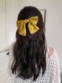 DAZY Ladies' Solid Color Bow Knot Design Simple Style Suitable For Daily Use