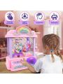 Amy&Benton Claw Machine for Kids Grabber Arcade Crane Venting Toy with Prizes for Girls 6 7 8 10 12 Years Old