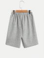 SHEIN Kids EVRYDAY Tween Boys' Comfortable Casual Shorts