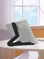 1pc Black Lazy Desktop Live Streaming Stand Compatible With Ipad, Smartphone, Tablet, Foldable And Portable Tripod Stand