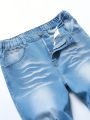 Tween Boys' Ripped Skinny Stretch Jeans