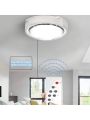 Smart Led Solar Ceiling Light 2-in-1 Light Control Remote Control Corridor Light For Indoor Outdoor Decoration