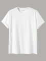 Men's Solid Color Short Sleeve T-Shirt