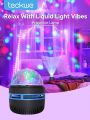 Teckwe Mini Star Projector,Wave Projector Usb Powered For Bedroom,Game Room,Home Theater,Ceiling,Room Valentine's Day Gift,Camping