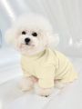 PETSIN Solid Cute High Neck Knitted Pet Sweater Top