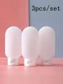 Silicone Leak Proof Travel Bottles Set Carry On Refillable Squeezable Containers For Shampoo, Lotion, Toiletries Carry-On Travel Size Toiletries Shampoo Lotion Bottle For Women Men,Refillable Leak Proof Empty Containers For Toiletries, Travel Size