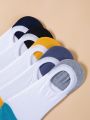 5pairs Color Block Socks