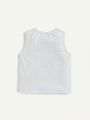 Cozy Cub 3pcs Baby Boys' Soft Solid Color Tank Tops With Snap Closure