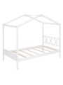 Merax Twin Size Wood House Bed with Storage Space