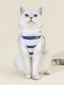 PETSIN 1pc Striped & Star Patterned Independence Day Pet Vest