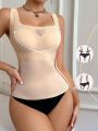 Women'S Seamless Shapewear With Molded Cups, Can Be Worn As A Top