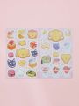 SHEIN X Cardcaptor Sakura 2pcs/pack Cute Graffiti Stickers