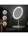 L197 White 5x Magnification Makeup Mirror For Beauty