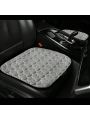 1pc Car Seat Cushion, Universal Winter Plush Front Row Seat Mat Without Backrest