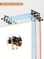4 Roller Backdrop Support System Wall Ceiling Mount Studio Live Stream Video Studio Photography Background Holder Kit