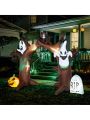 Halloween Inflatables Decoration, 10FT Height 10 Lights Inflatable Festive Arch Decoration