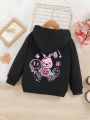 Girls' Autumn Sweatshirt, Long Sleeved Top For Toddler Girls, Fashionable Clothes