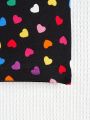 SHEIN Kids EVRYDAY Little Girls' Love-print Flutter Sleeve Tank Top