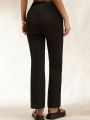 Forever 21 Ladies' Wide Waist Bell-Bottomed Pants (Belt Not Included)