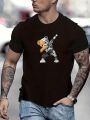 Men's Bear Print T-Shirt