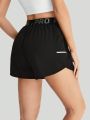 Women'S Sport Shorts With Side Phone Pocket