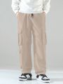 Manfinity EMRG Men's Plus Size Loose-Fit Pocketed Utility Pants