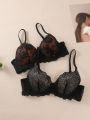 Women'S Lace Bra With Underwire