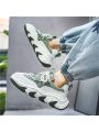 Men's Shoes 2023 New Style Breathable Dad Sneakers With Thick Sole For Height Increase, Round Toe, Fashionable And Casual For Sports In All Seasons