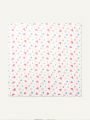 Cozy Cub 2pcs Printed Swaddling Blankets (Rainbow Love+Pink/Blue Heart)