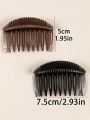 2pcs/set Hair Root Volume Boosting Pads & Crown Shaped Styling Tool Hair Accessory【hair Accessory】