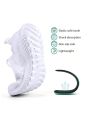 Womens Walking Tennis Shoes - Slip On Memory Foam Lightweight Casual Sneakers for Gym Travel Work
