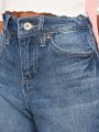 Tween Girl Ripped Frayed Hem Jeans