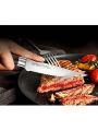 4Pcs Steak Knives Japanese Damascus Stainless Steel Kitchen Chef Knife /Gift Box