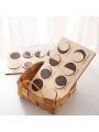 1set Baby Moon Cognition Wooden Puzzle Toy, Children's Astronomy Enlightenment Lunar Phase Puzzle Educational Toy, Suitable For Kindergarten Early Education