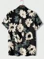 Men'S Floral Print Shirt